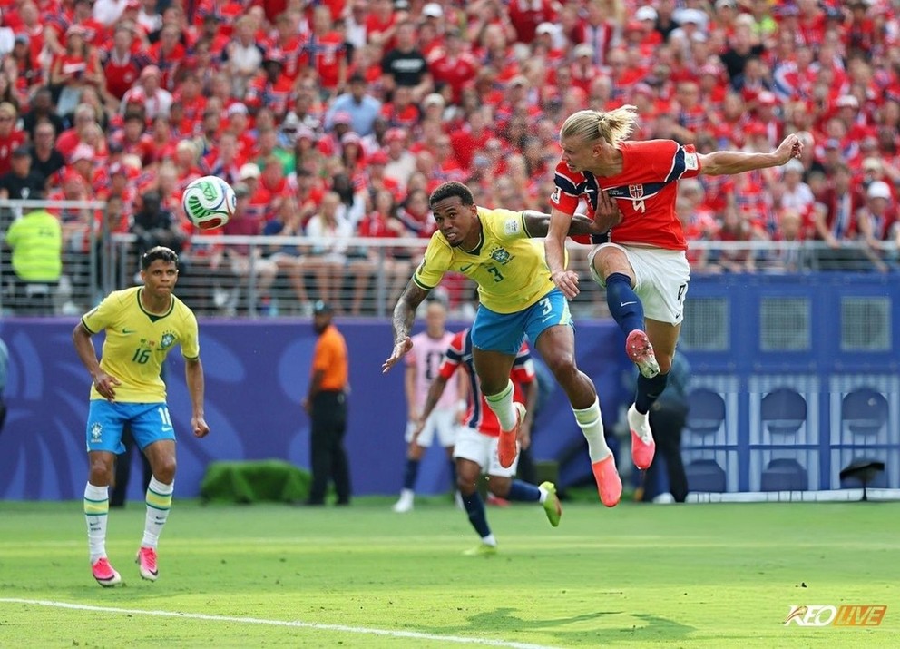Brazil gặp nhiều khó khăn khi đối đầu với Na Uy | Keolive
