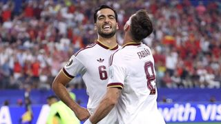 Hình ảnh cho bài Siêu dự bị Merino lên tiếng phút bù giờ, Ronaldo khép lại giấc mơ World Cup