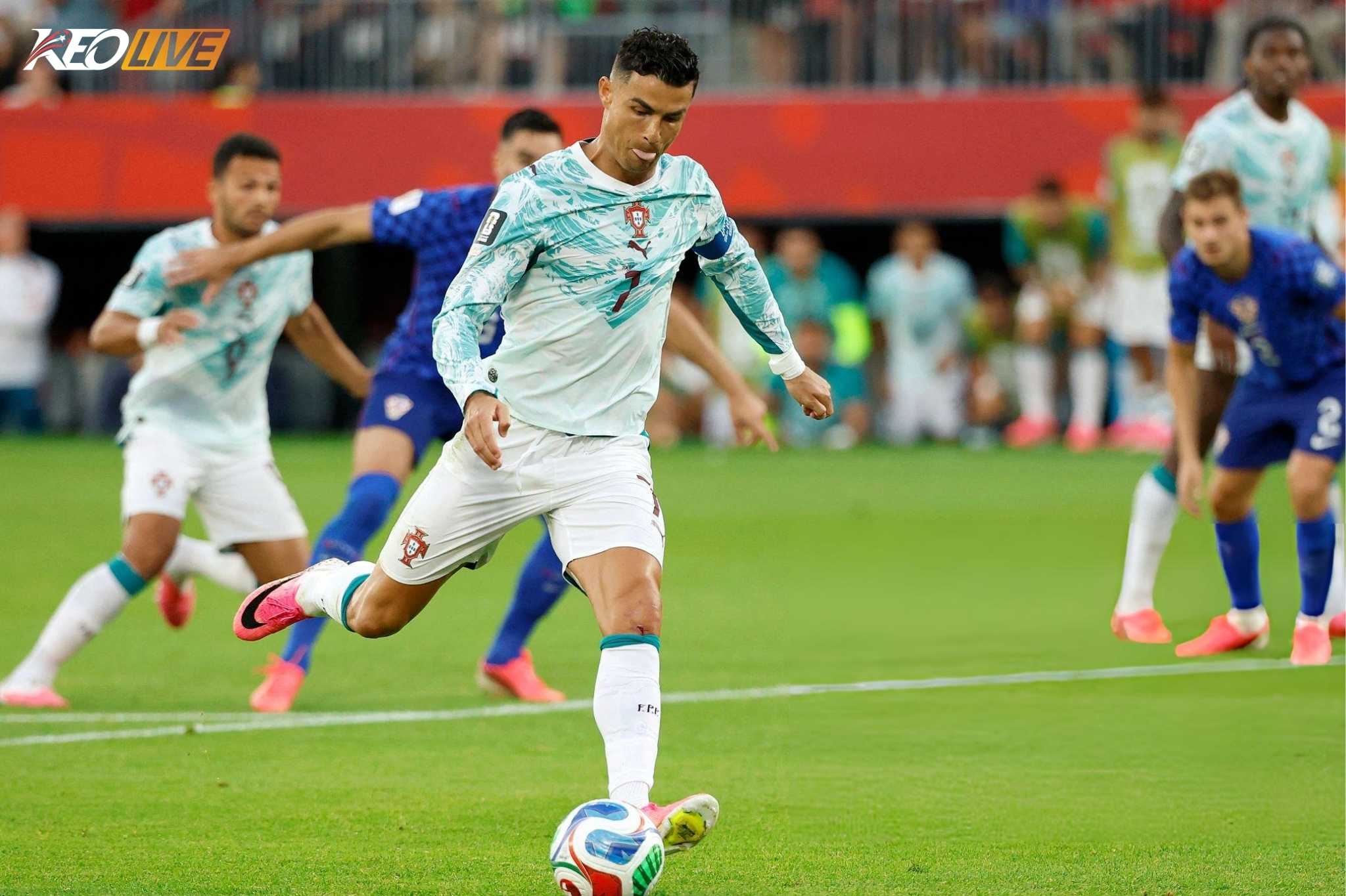 Bàn thắng đầu tiên của Ronaldo tại vòng knock-out của một kỳ World Cup | Keolive