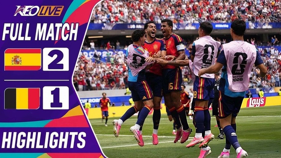 Highlights |Spain 2–1 Belgium | FIFA World Cup 2026™