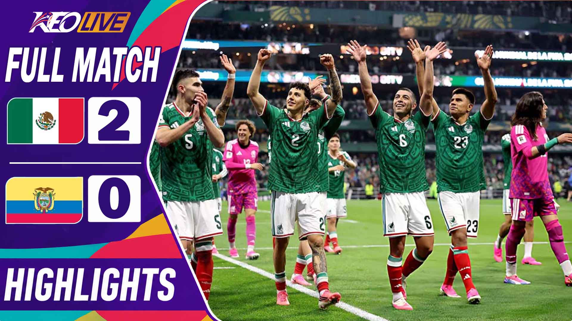 Highlights |MEXICO 2-0 ECUADOR | FIFA World Cup 2026™