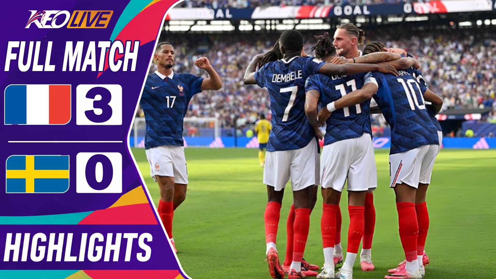 Highlights |PHÁP 3-0 THỤY ĐIỂN | FIFA World Cup 2026™