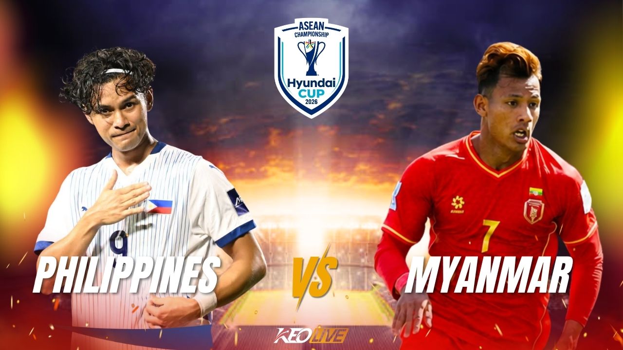 Trận đấu giữa Philippines vs Myanmar | Keolive