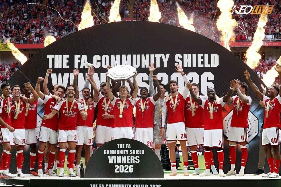 Arsenal có danh hiệu đầu tiên cho mùa giải mới | Keolive
