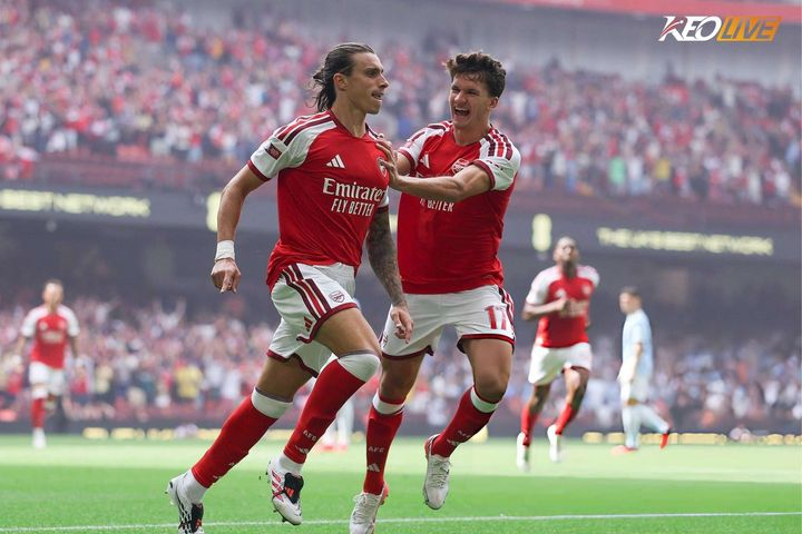 Hình ảnh minh họa cho bài viết Đè bẹp Man City, Pháo thủ giành Community Shield 2026