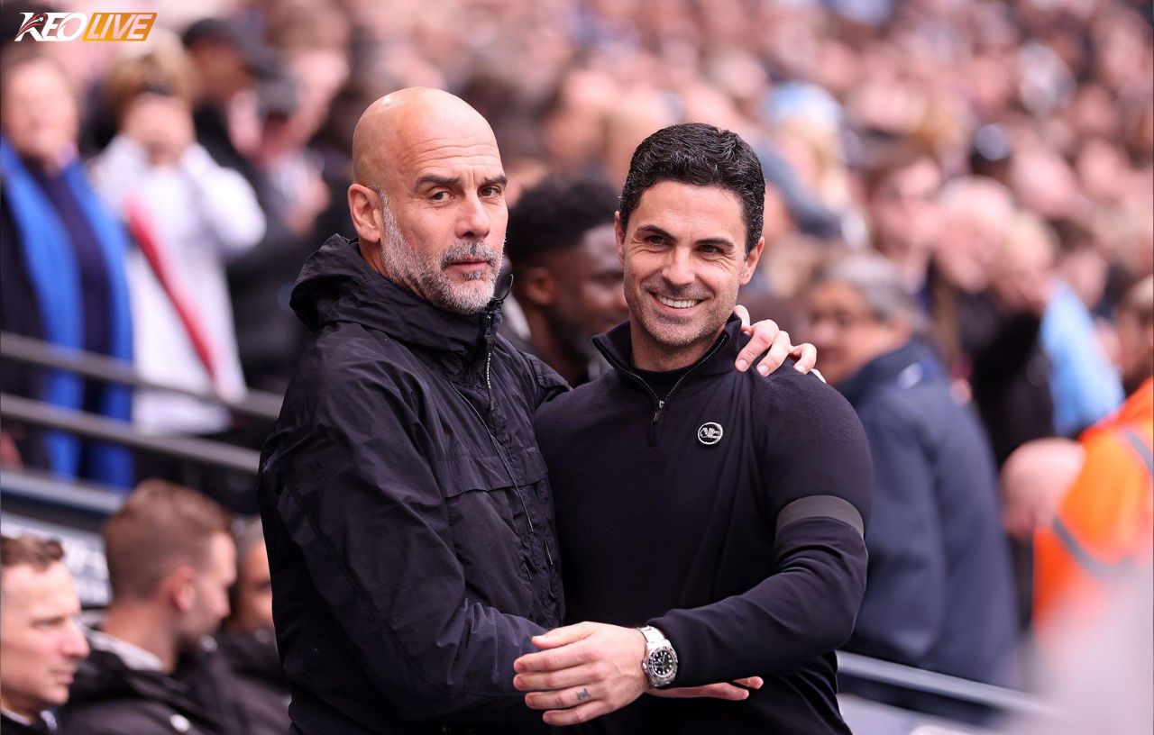 Arteta dành sự tôn trọng đặc biệt cho người thầy Pep Guardiola | Keolive