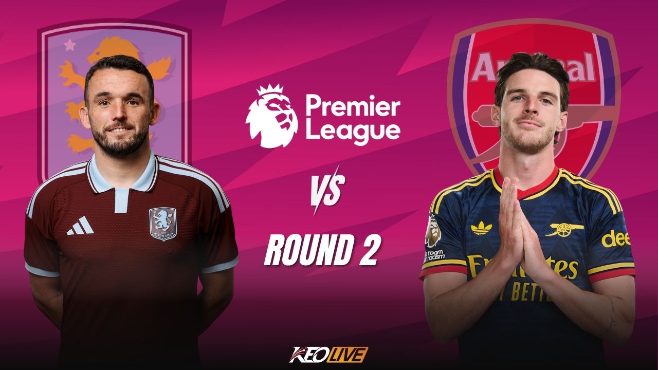 Trận đấu giữa Aston Villa vs Arsenal | Keolive