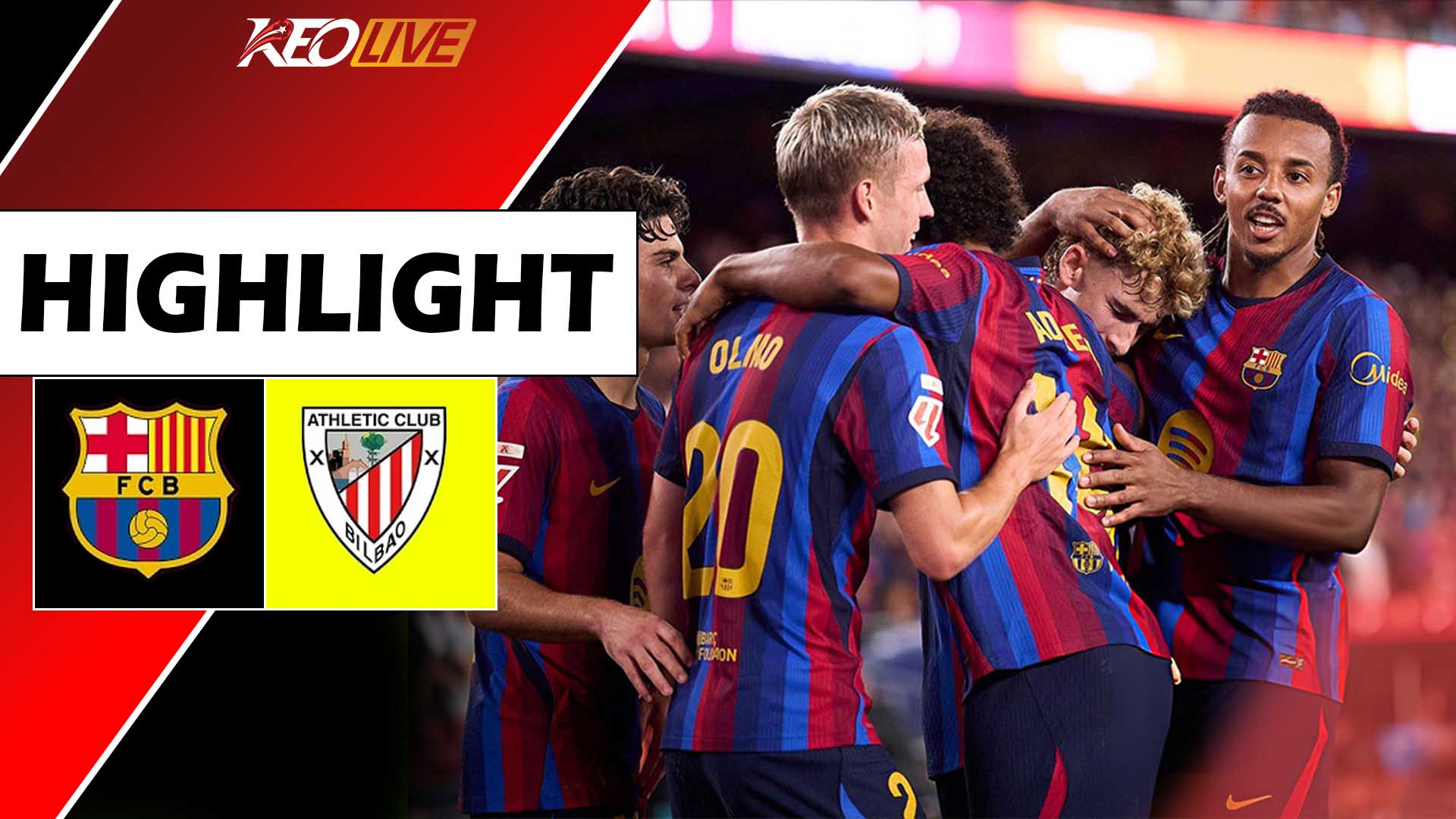 Highlights BARCELONA vs ATH BILBAO | Yamal cùng Raphinha khuynh đảo đối thủ | LaLiga 26/27
