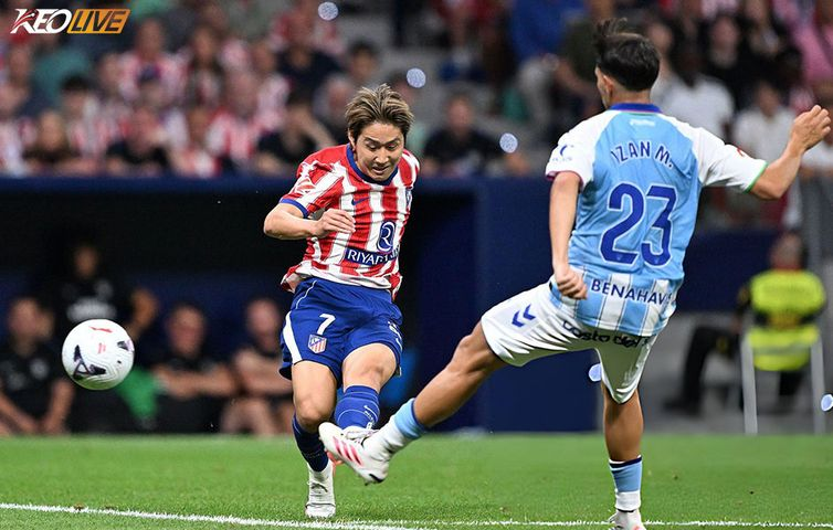 Hình ảnh minh họa cho bài viết Atletico Madrid 2-0 Malaga: Lee Kang In tỏa sáng ngày ra mắt
