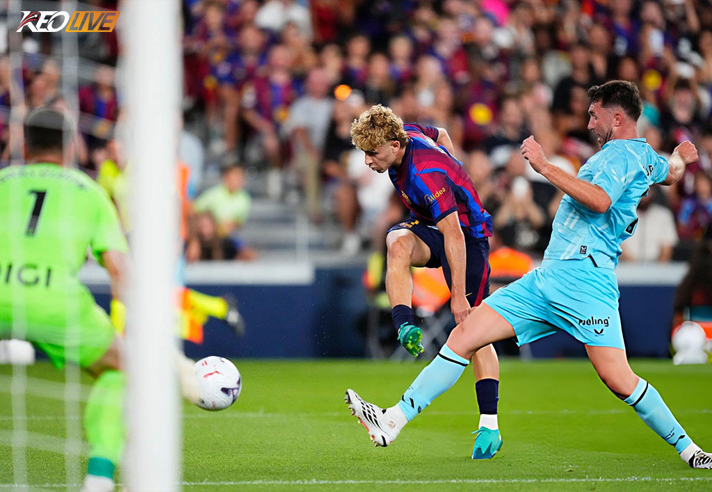 Chiến thắng 2-0 nhẹ nhàng giúp Barca giữ vững ngôi đầu | Keolive