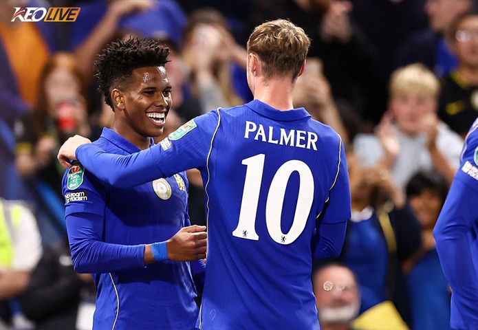 Mô tả hình ảnh cho bài viết Dễ dàng đánh bại Luton Town, The Blues tiến vào vòng 3 Carabao Cup