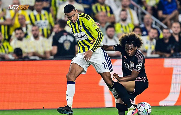 Hình ảnh minh họa cho bài viết Fenerbahce 1-1 Lyon: Greenwood giữ lại hy vọng cho đại diện Thổ Nhĩ Kỳ
