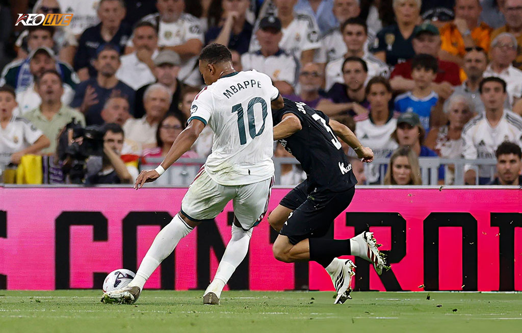 Mbappe mở tỷ số cho Real | Keolive