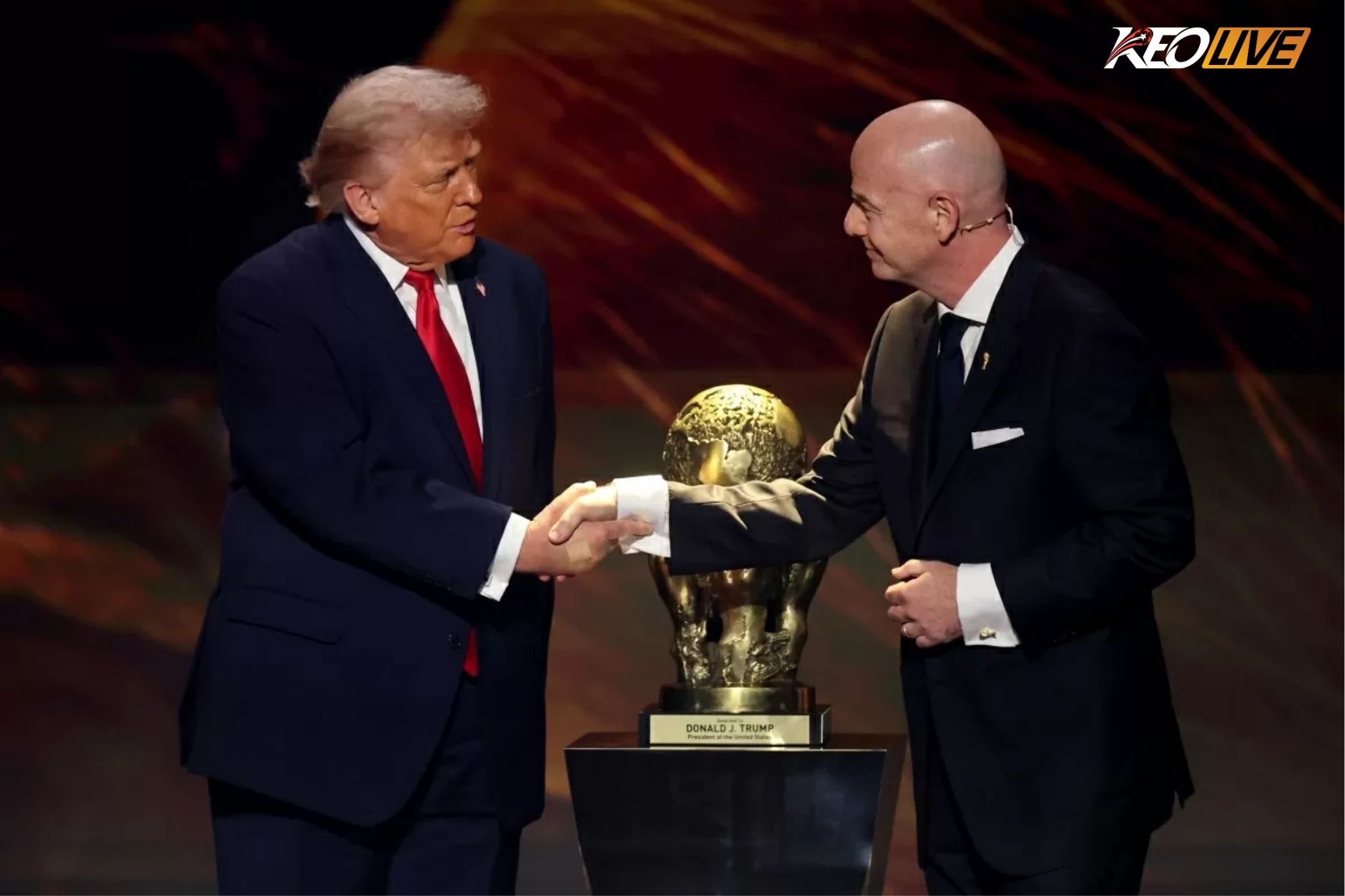 Tổng thống Donald Trump muốn tiếp tục đưa World Cup trở lại Mỹ | Keolive