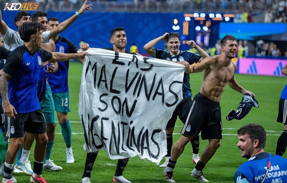 FIFA xử phạt Argentina vì biểu ngữ liên quan quần đảo Falkland | Keolive