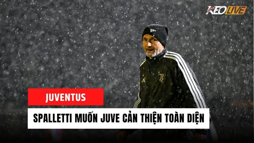 Hình ảnh minh họa cho bài viết Spalletti muốn Juventus nỗ lực trước thềm Serie A khởi tranh