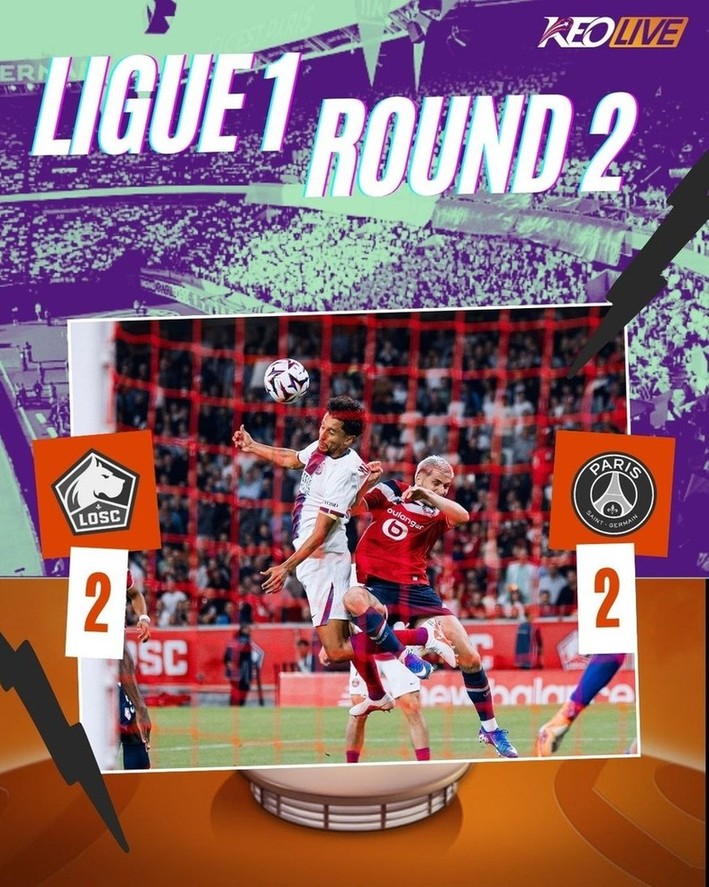 LOSC Lille 2-2 Paris Saint German | Keolive