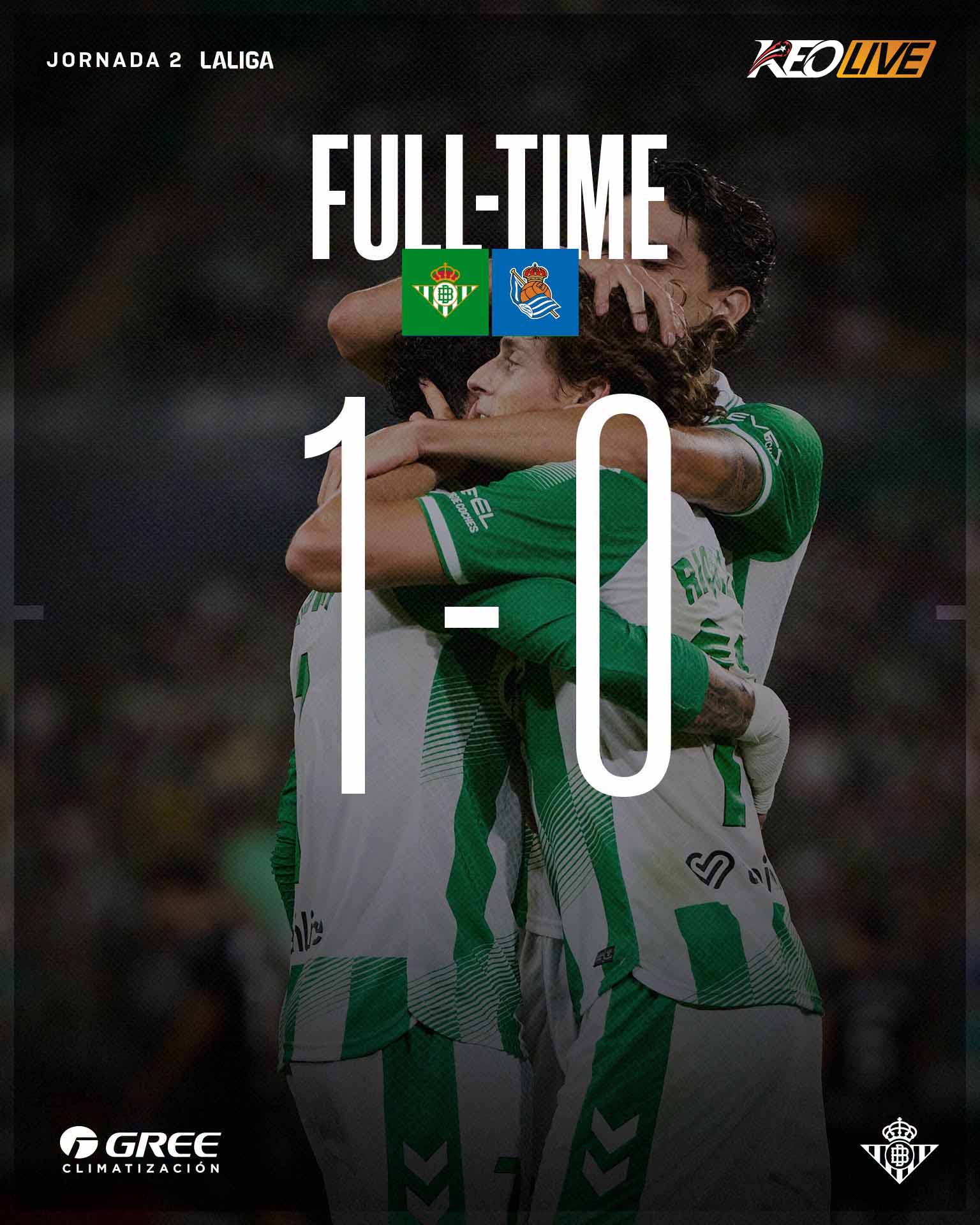 Real Betis 1-0 Real Sociedad | Keolive