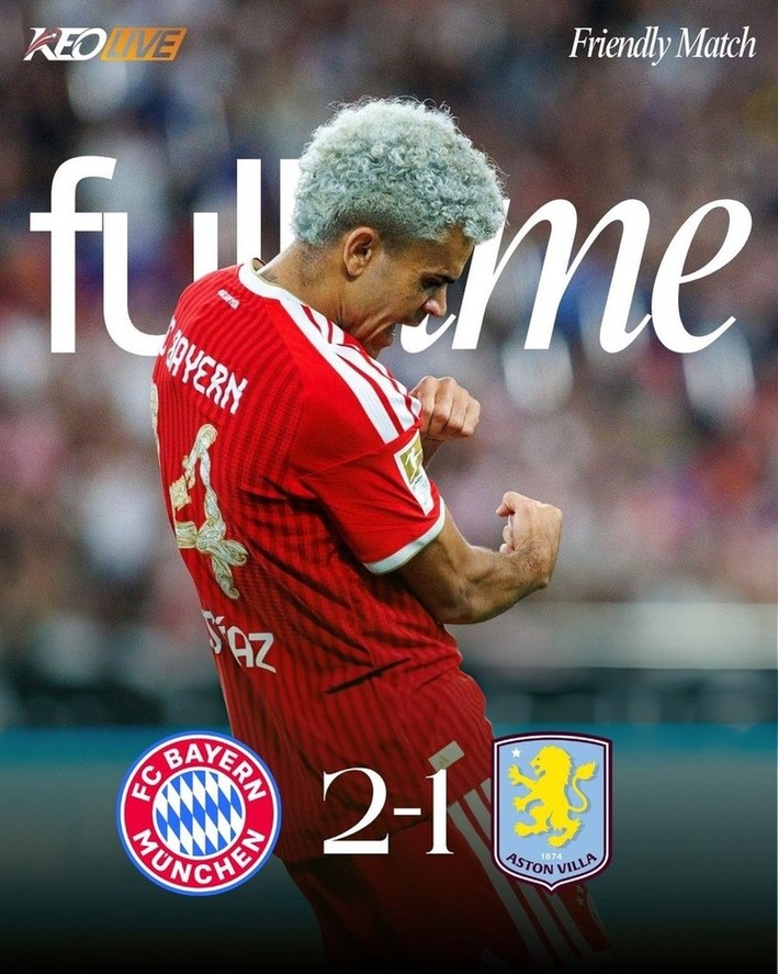 Bayern Munich 2-1 Aston Villa | Keolive