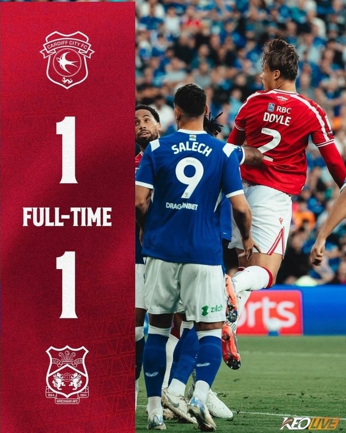 Cardiff 1-1 Wrexham | Keolive