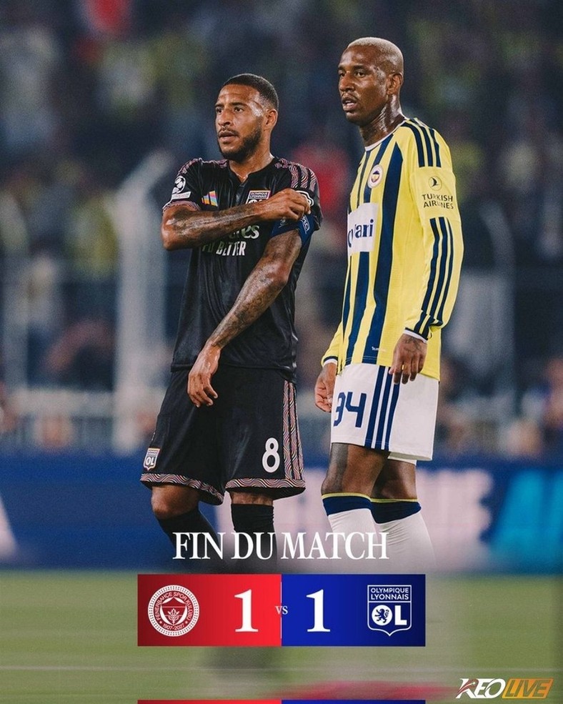 Fenerbahce 1-1 Lyon | Keolive