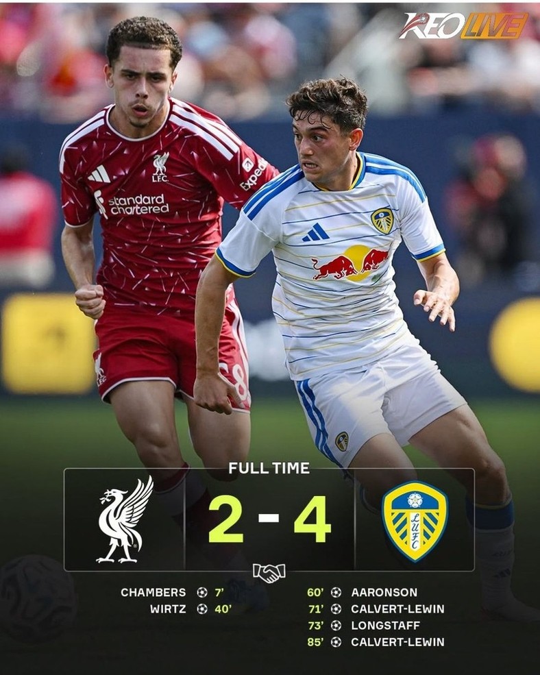 Liverpool 2-4 Leeds United | Keolive