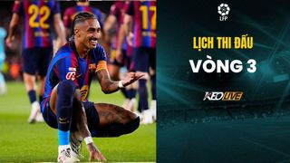 Hình ảnh cho bài Lịch thi đấu vòng 3 La Liga 2026/27: Phô diễn sức mạnh 