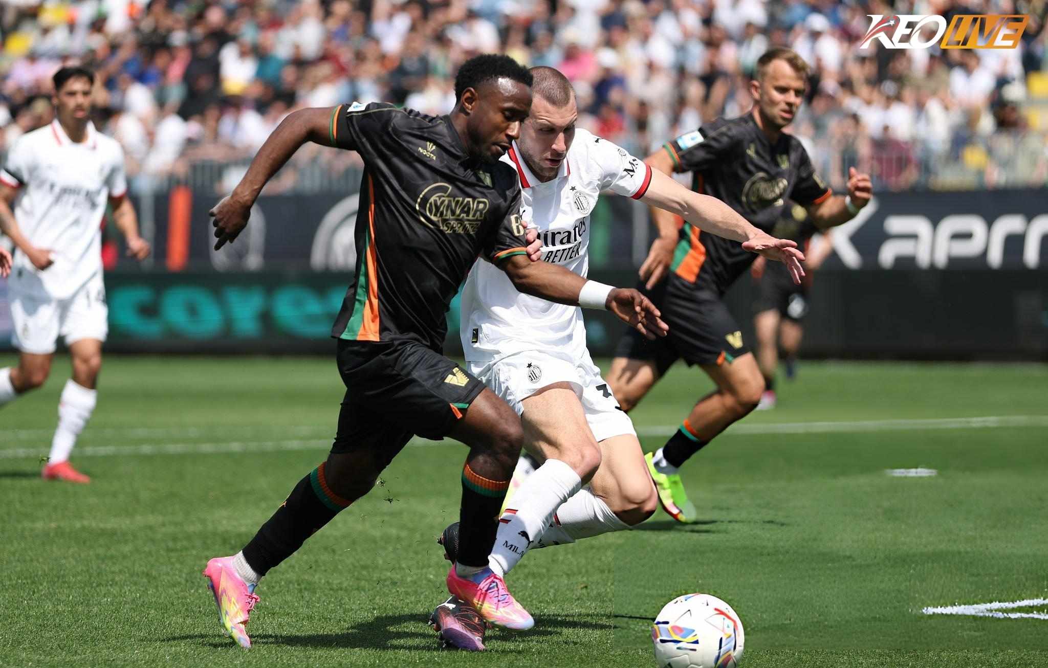 Lần gặp nhau gần nhất AC Milan vs Venezia | Keolive