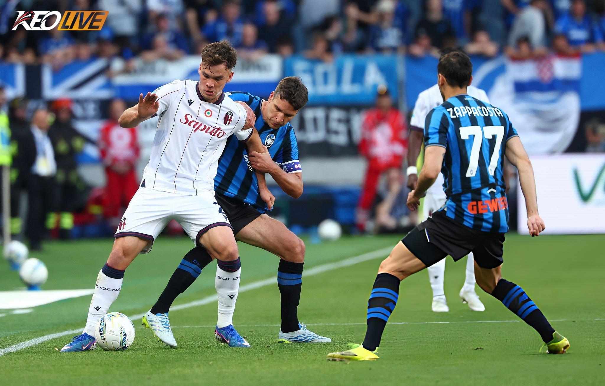 lần gặp nhau gần nhất Atalanta vs Bologna | Keolive