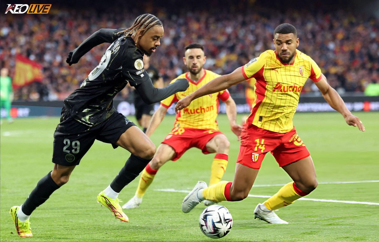 Lần gặp nhau gần nhất giữa Lens vs PSG | Keolive