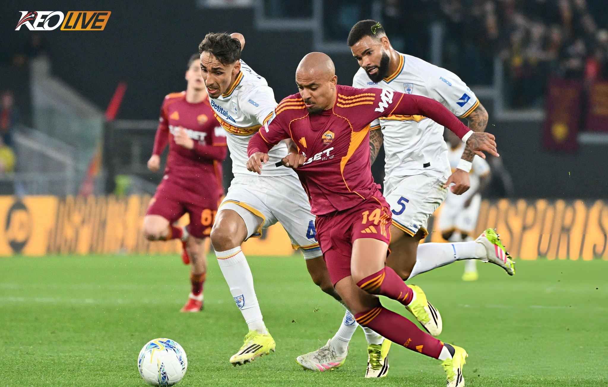 Lần gặp nhau gần nhất Lecce vs Roma | Keolive
