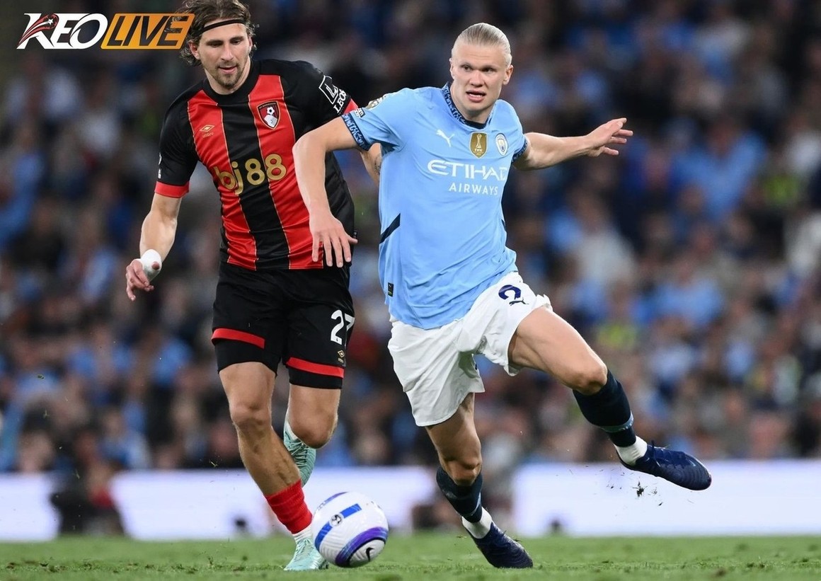 Lần gặp nhau gần nhất giữa Man City vs Bournemouth | Keolive