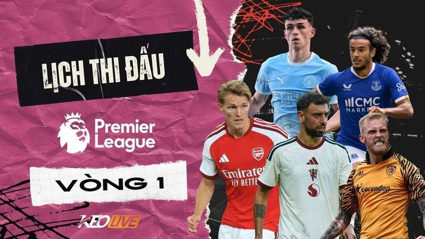 Mô tả hình ảnh cho bài viết Lịch thi đấu vòng 1 Premier League 2026/27: Khởi đầu mùa giải mới