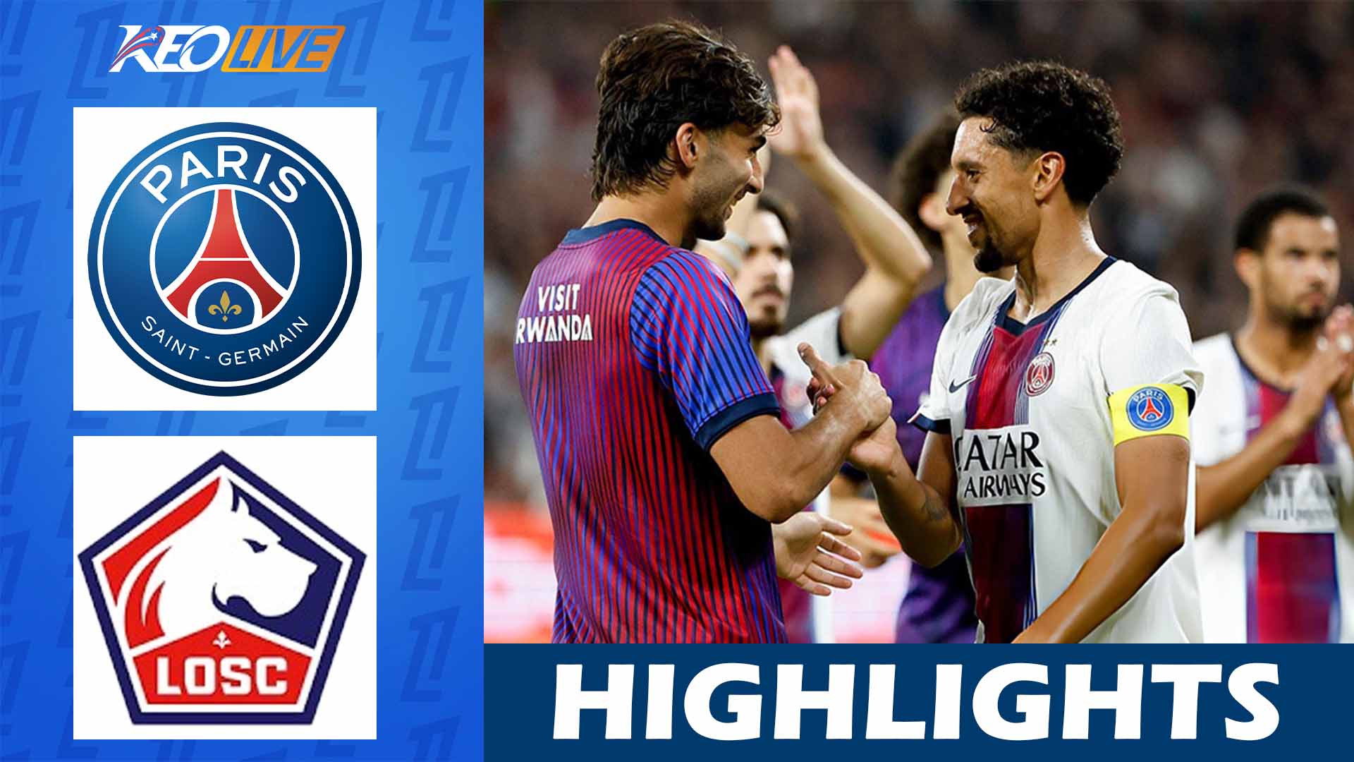Highlights LILLE vs PSG | 5 phút cuối đầy ảo diệu của nhà ĐKVĐ | Ligue 1 26/27