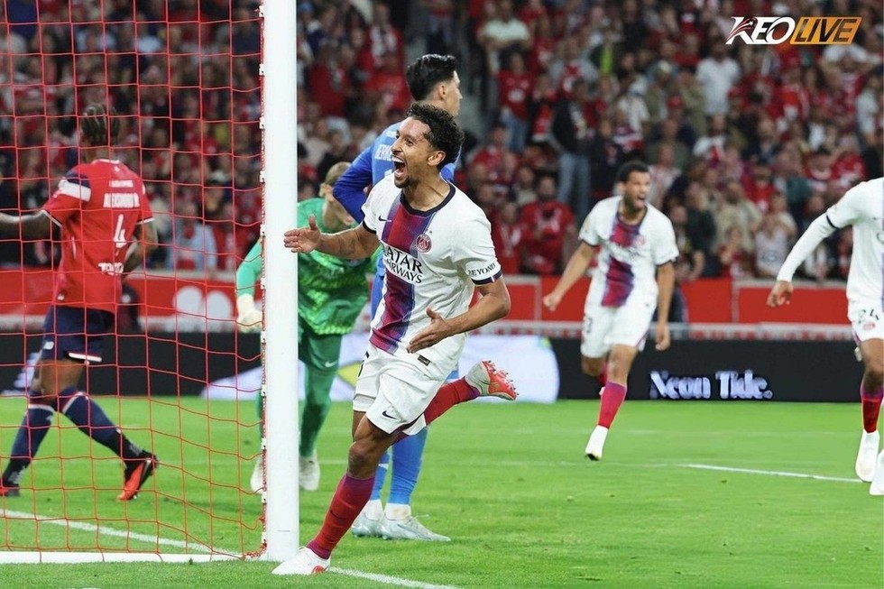 Khoảnh khắc Marquinhos khiến khán đàn của Lille câm lặng | Keolive
