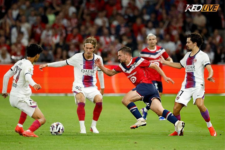 Mô tả hình ảnh cho bài viết Bùng nổ phút bù giờ, PSG một lần nữa thoát thua tại Ligue 1