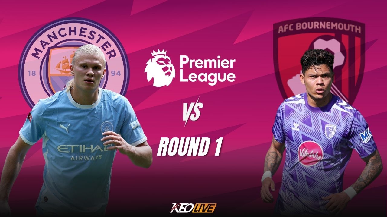 Trận đấu giữa Man City vs Bournemouth | Keolive