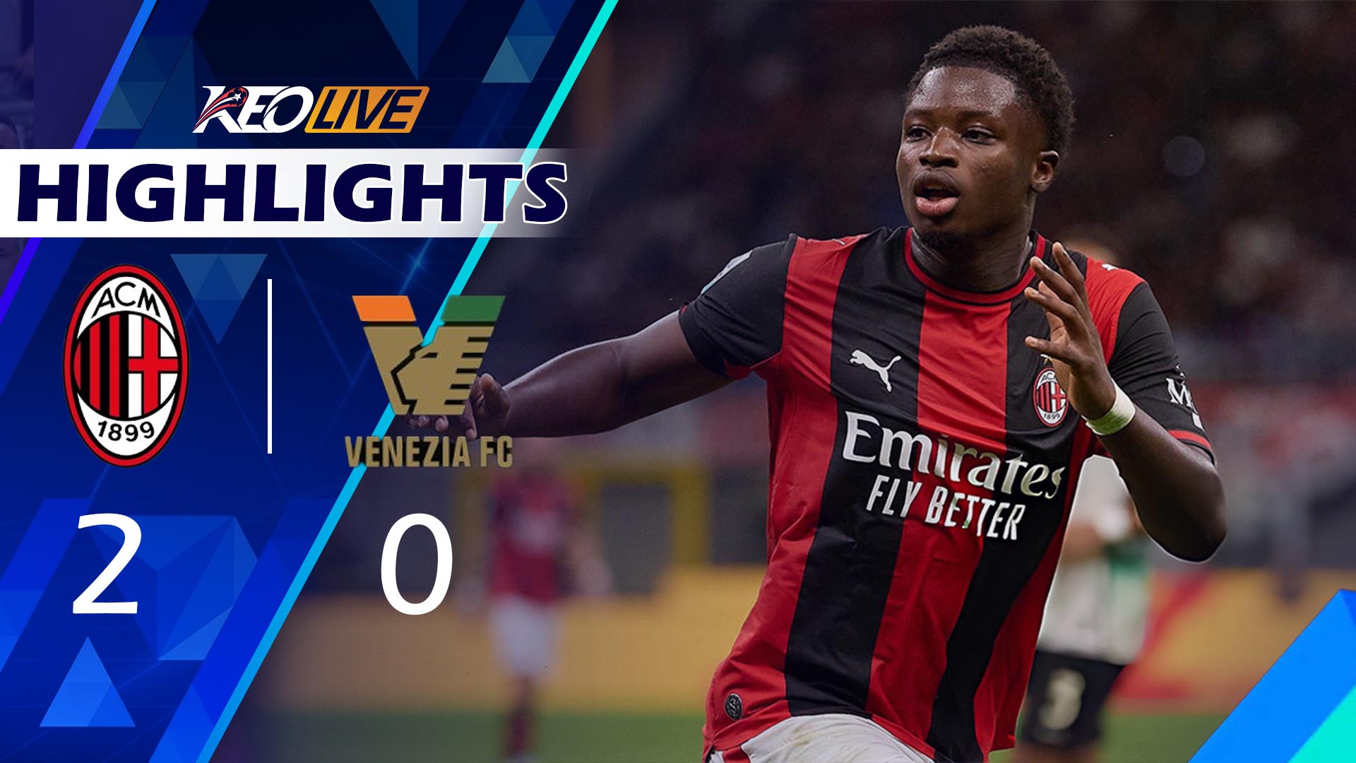RAMOS GOL: primi tre punti in casa | Milan-Venezia 2-0 | Highlights