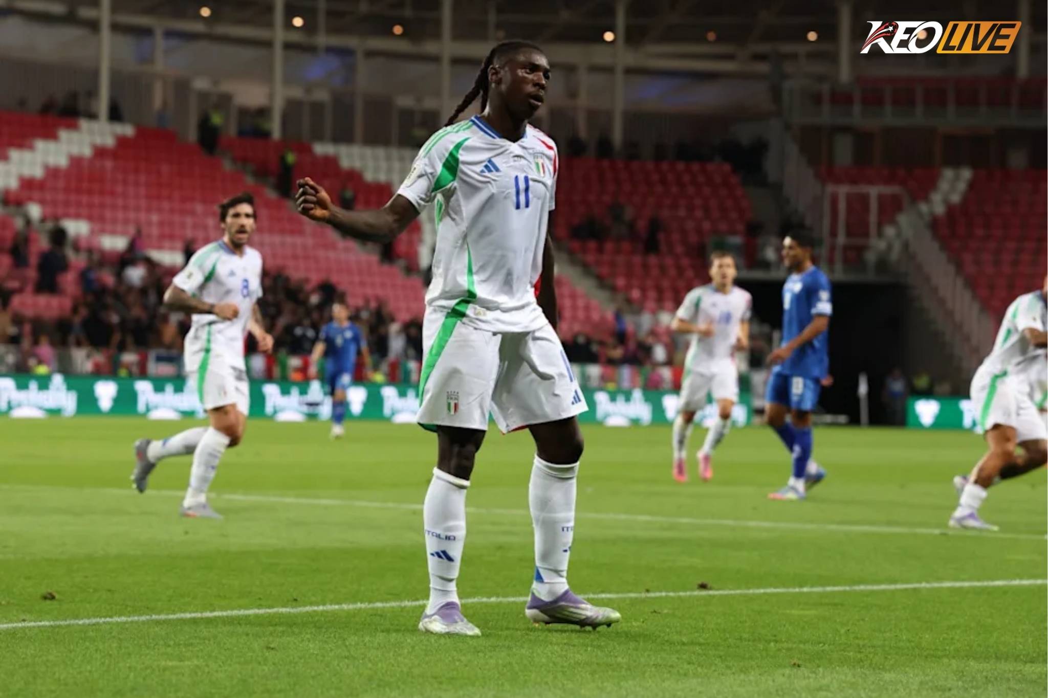 Como sẵn sàng phá két vì Moise Kean | Keolive