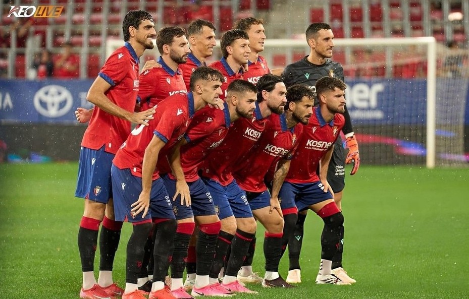 Mùa trước Osasuna suýt phải xuống hạng | Keolive