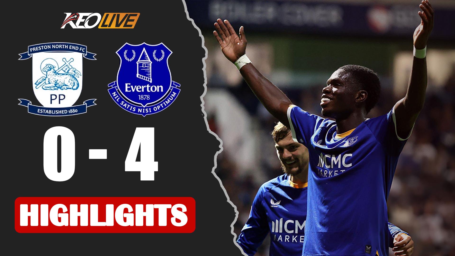 PRESTON v EVERTON | Carabao Cup highlights