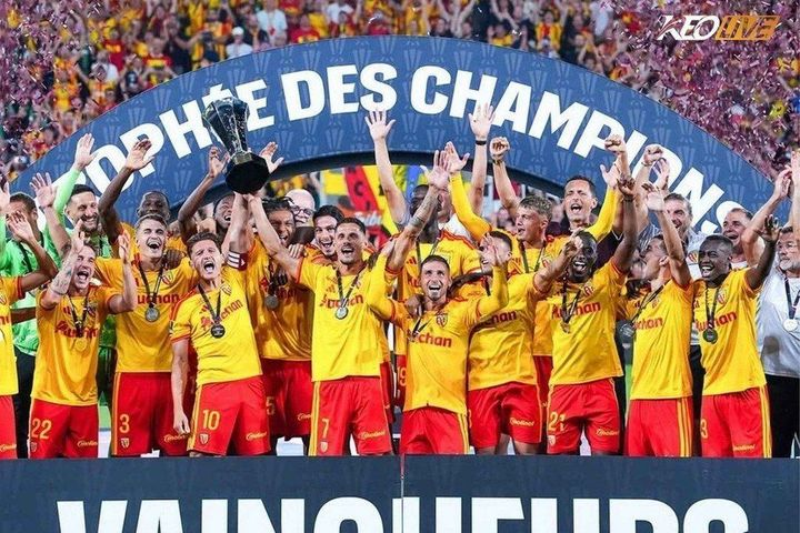Mô tả hình ảnh cho bài viết Bàn thắng duy nhất của Thauvin giúp Lens giành Trophee des Champions