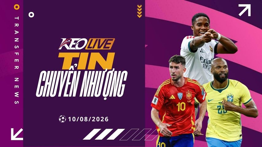 Mô tả hình ảnh cho bài viết Cập nhật chuyển nhượng 10/08/2026: Những bản hợp đồng tiềm năng