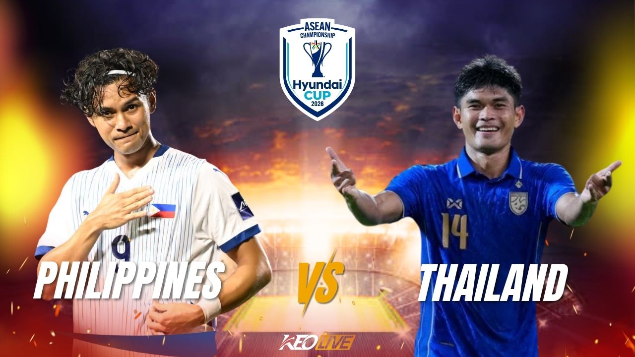 Trận đấu giữa Philippines vs Thái Lan | Keolive