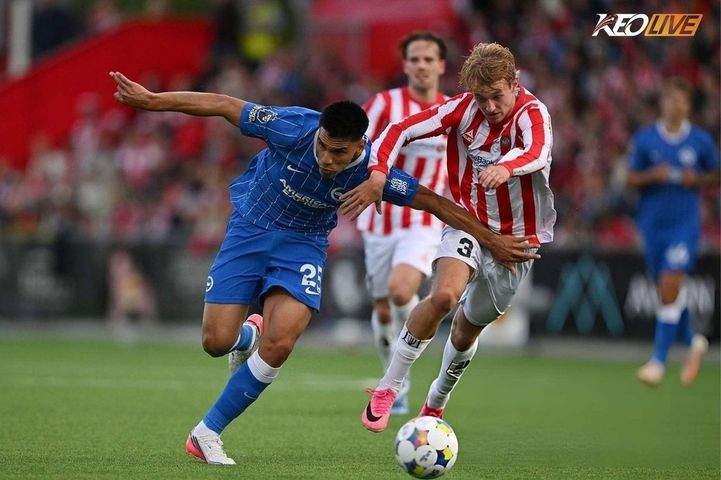 Mô tả hình ảnh cho bài viết Hàng công bế tắc, Brighton hòa Tromso không bàn thắng 