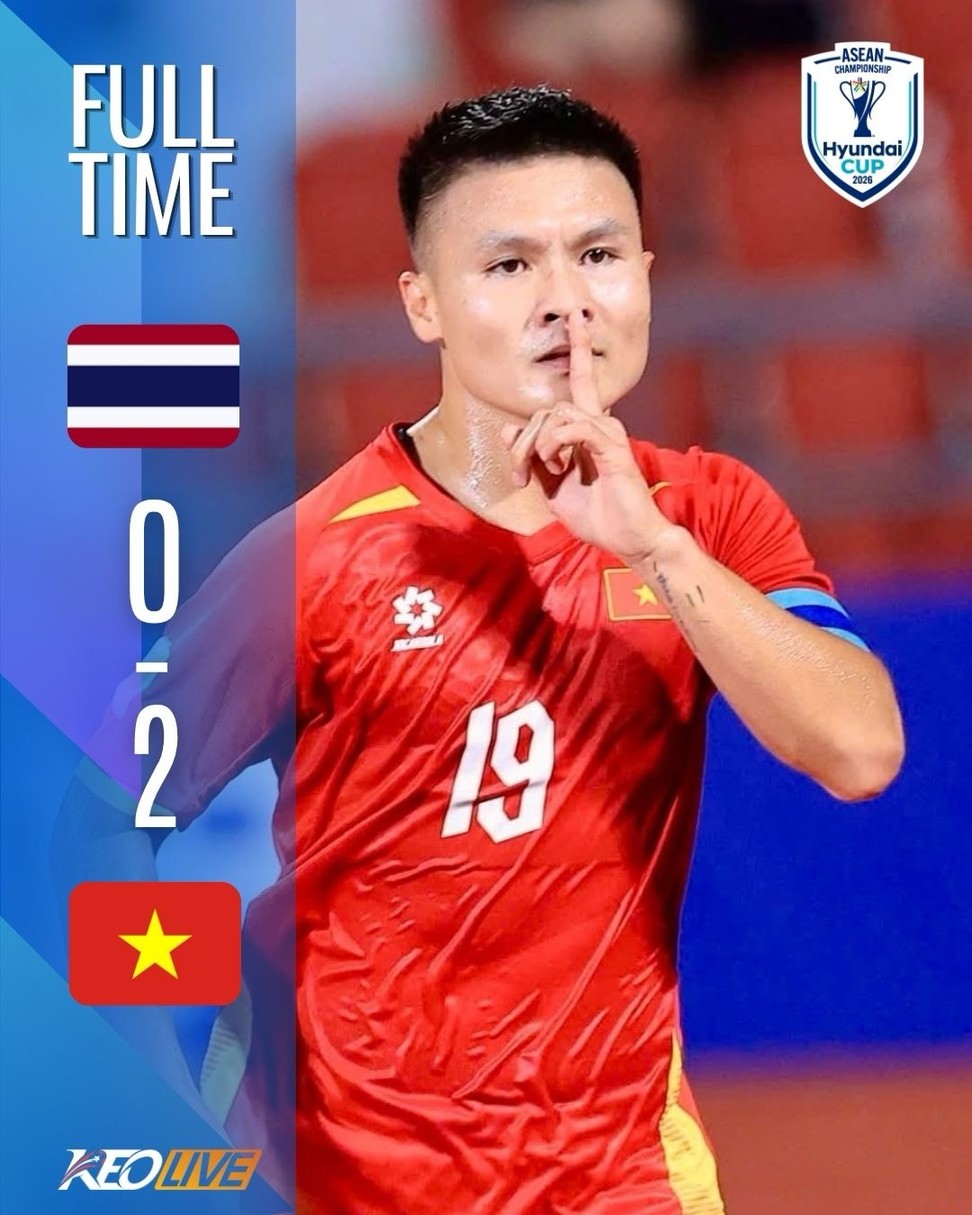 Thái Lan 0-2 Việt Nam tại trận chung kết lượt đi | Keolive