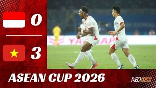 Hình ảnh cho bài Việt Nam thắng đậm Indonesia, rộng cửa vào bán kết ASEAN Cup
