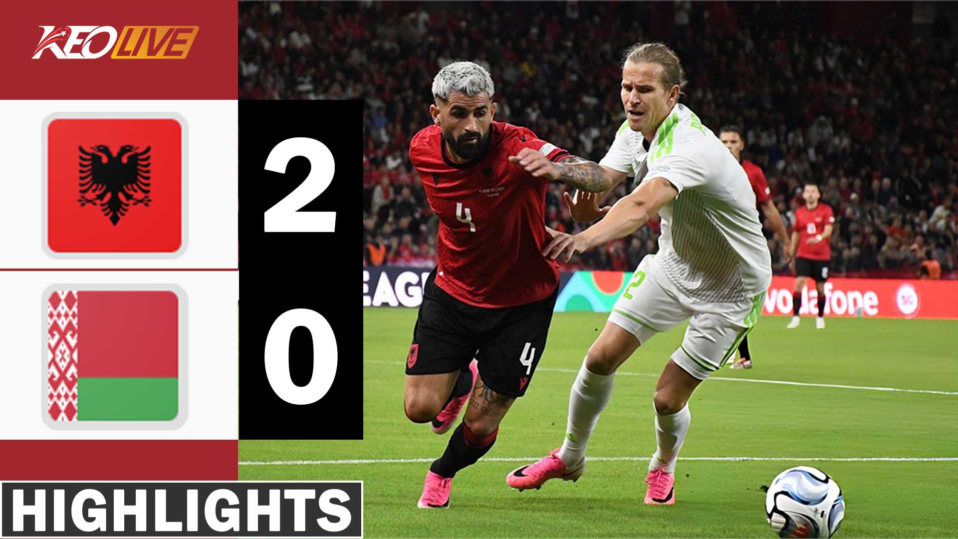 HIGHLIGHTS ALBANIA - BELARUS | HÀNG THỦ THIẾU TẬP TRUNG, THẤT BẠI KHÓ TRÁNH | NATIONS LEAGUE 26-27
