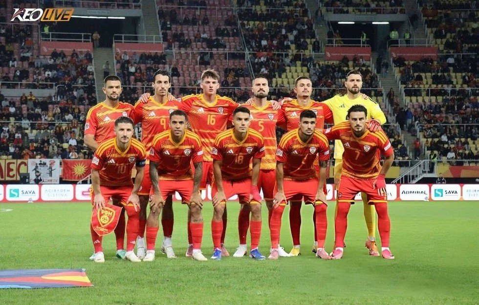 Bắc Macedonia đang trải qua giai đoạn khủng hoảng về cả phong độ lẫn lối chơi | Keolive