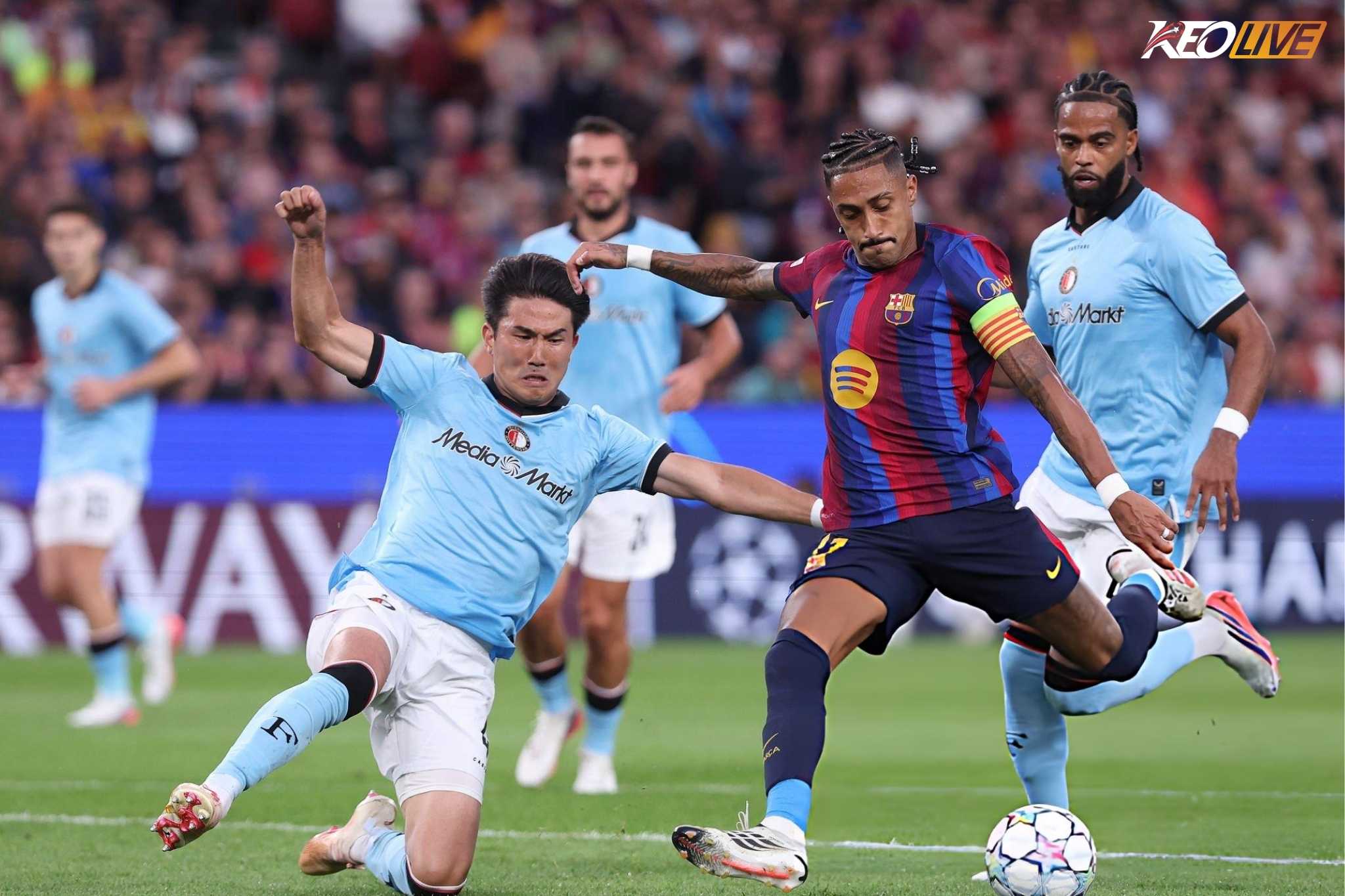 Barca quá vượt trội so với đối thủ | Keolive